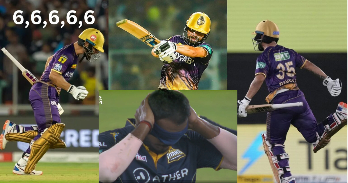 रिंकू सिंह ने 20वें ओवर में 5 छक्के जड़कर KKR को जिताया हारा हुआ मैच, बैटिंग का VIDEO हुआ वायरल