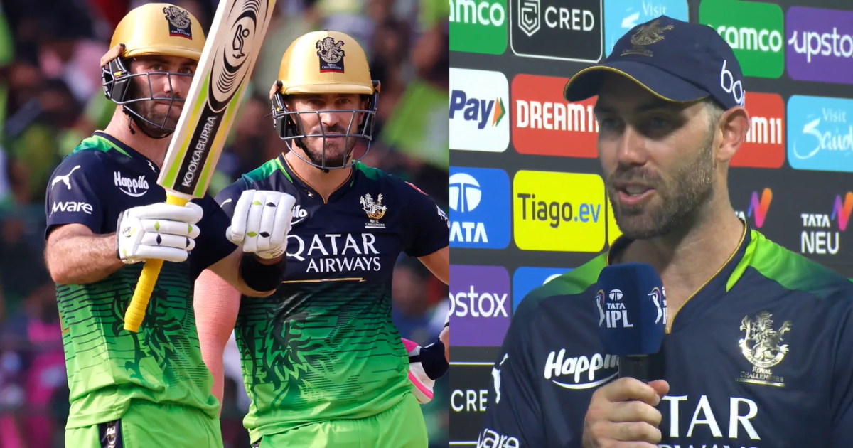 "जब टीम मुश्किल में हो तो...", RCB की जीत के हीरो रहे Glenn Maxwell ने खोला बड़ा राज, इस दिग्गज को दि...