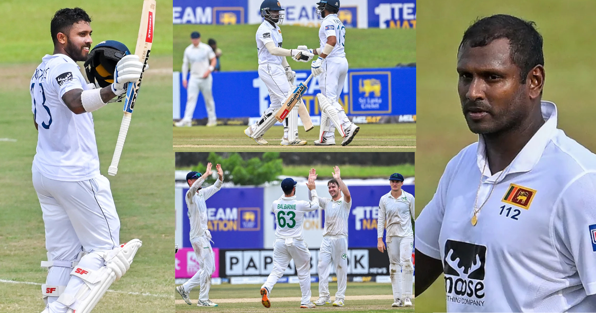 SL vs IRE: श्रीलंका ने टेस्ट में दिया T20 वाला मजा, 3 बल्लेबाजों ने मिलकर ठोक डाले 704 रन