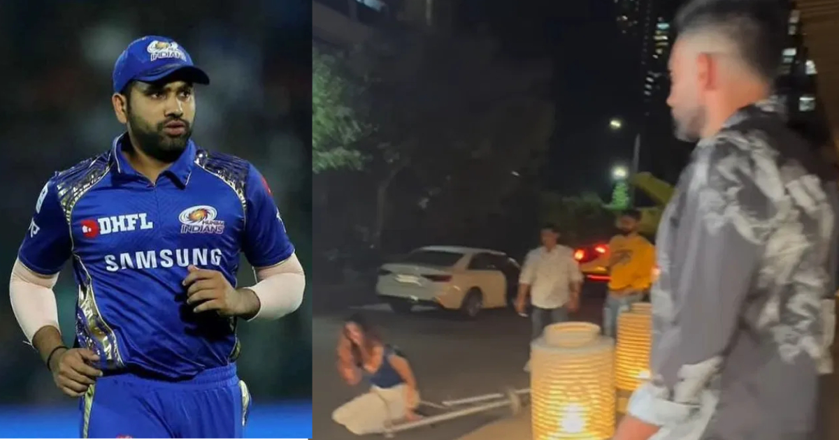 रोहित शर्मा की बर्थ-डे पार्टी में क्रिकेटर ने महिला के साथ की शर्मनाक हरकत, VIDEO हुआ वायरल