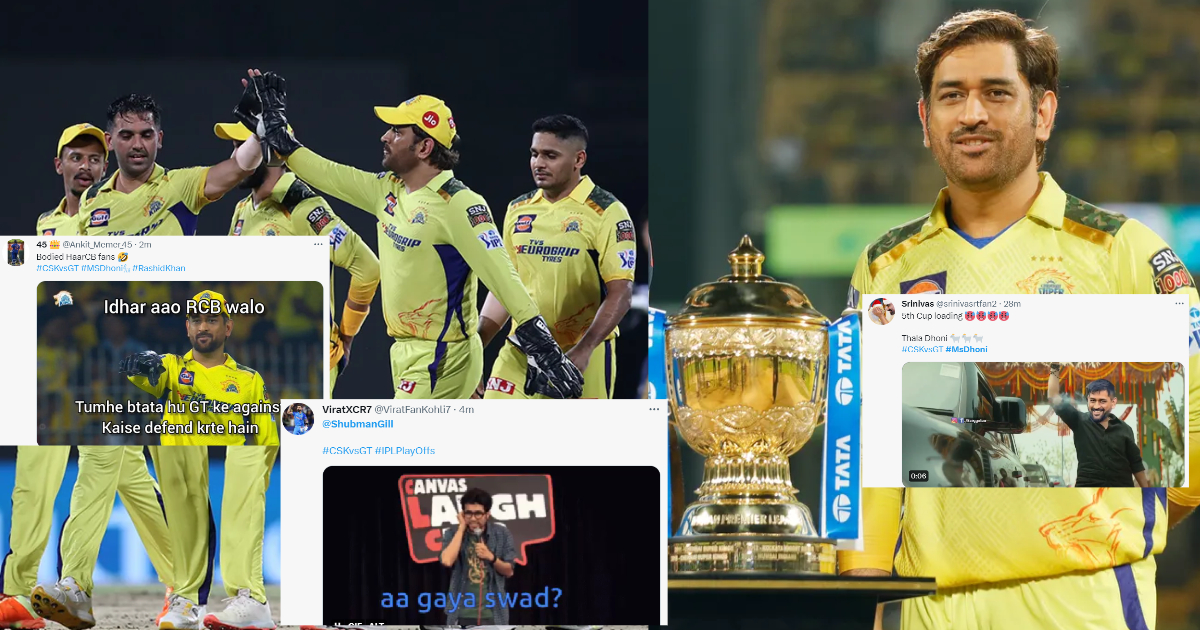 "माही भाई का जलवा है, बाकी सब हलवा है", 10वीं बार CSK को फाइनल में पहुंचाकर सोशल मीडिया पर छाए एमएस...