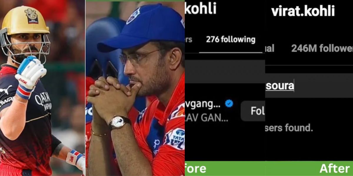 सौरव गांगुली, virat kohli , ipl 2023 , rcb vs dc
