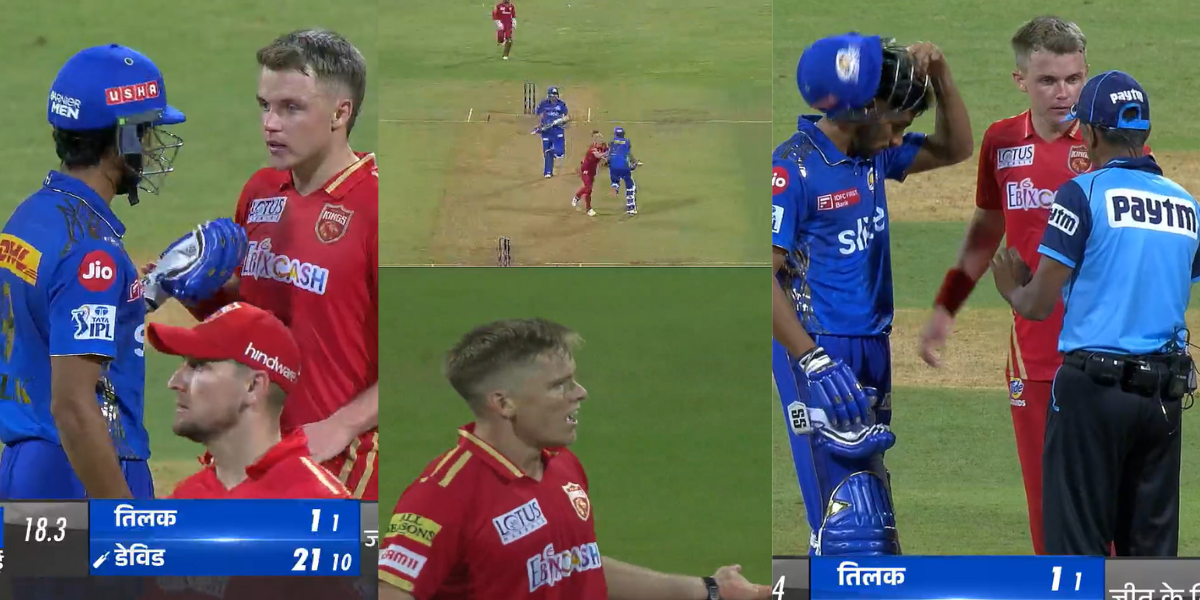 VIDEO: नेथन की गलती पर तिलक वर्मा से जा भिड़े सैम कुर्रन, कप्तानी के घमंड में खोया आपा, अंपायर के सा...