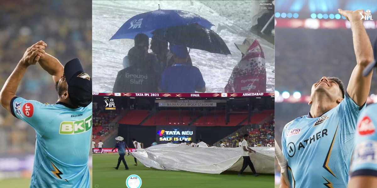 VIDEO: अहमदाबाद की बारिश में शुभमन गिल और शमी ने लूटे जमकर ओले, बर्फ के साथ खेलते हुए वीडियो वायरल