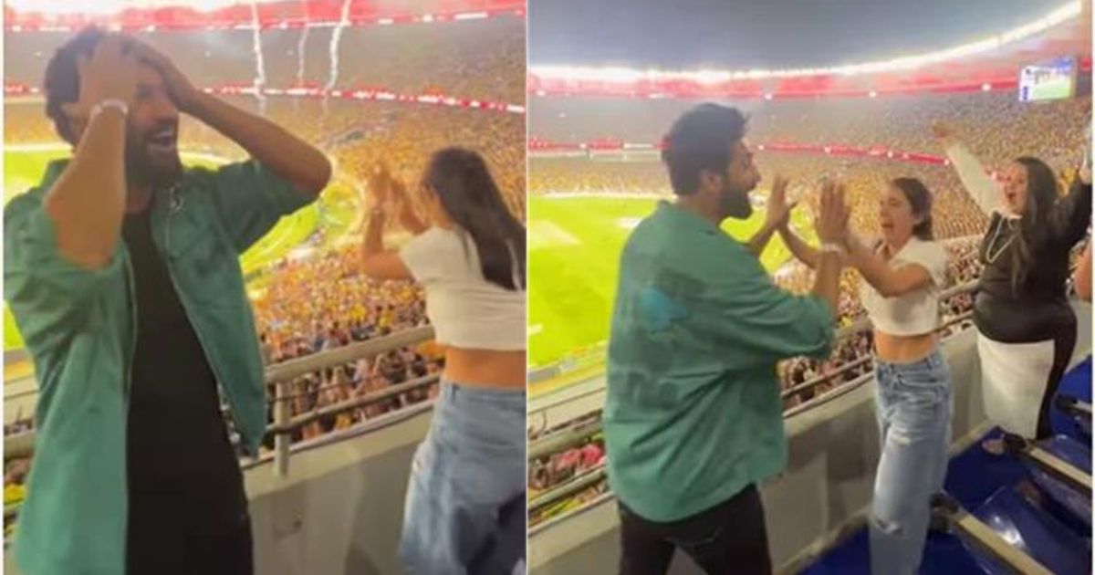 vicky kaushal , sara ali khan, csk won against gt, ipl 2023 final, csk vs gt , विक्की कौशल, सारा अली...