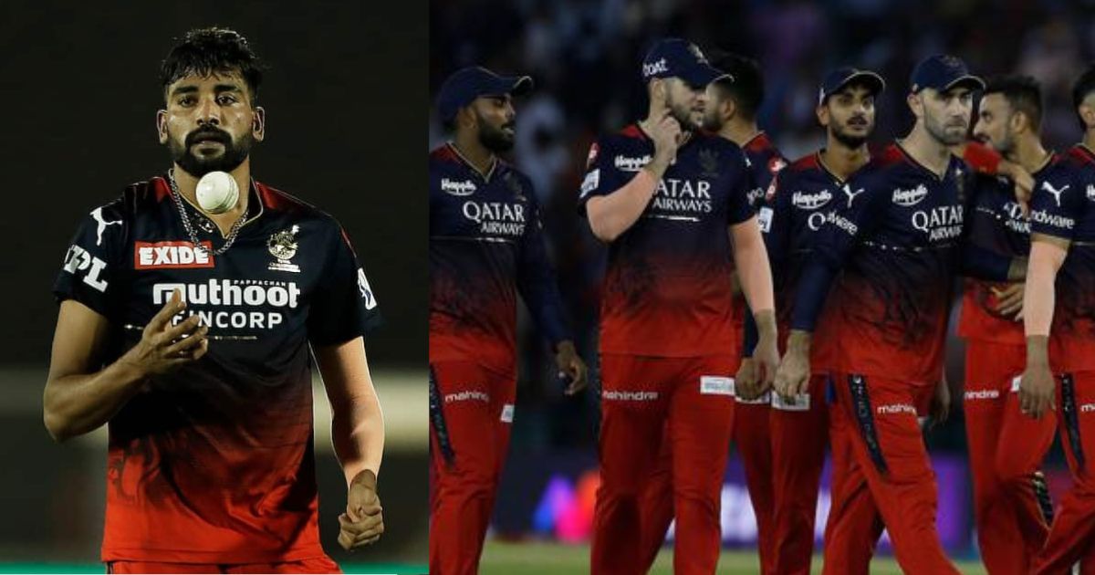 RCB ने अचानक मोहम्मद सिराज को दिया बड़ा झटका, एक साथ इन 5 खिलाड़ियों को किया रिलीज