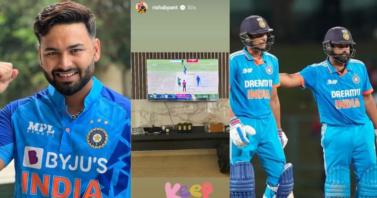 रोहित-शुभमन के हाथों पाकिस्तान की कुटाई देख Rishabh Pant ने लिए मजे, कही ऐसी बात जिससे चिढ़ गए पड़ोस...
