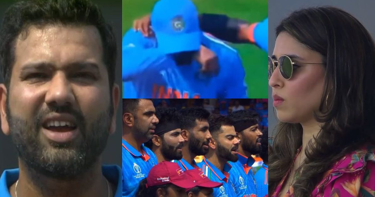 राष्ट्रगान के बाद फूट-फूट कर रोए रोहित-कोहली, तो रितिका के भी छलके आंसू, VIDEO हुआ वायरल