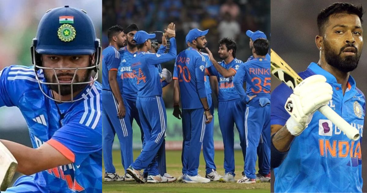 Jitesh Sharma , Rinku Singh, Hardik Pandya