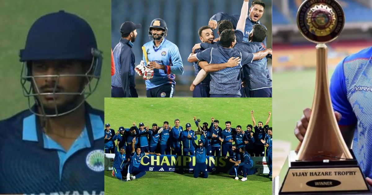 Haryana vs Rajasthan, vijay hazare trophy 2023 final, Harshal Patel,