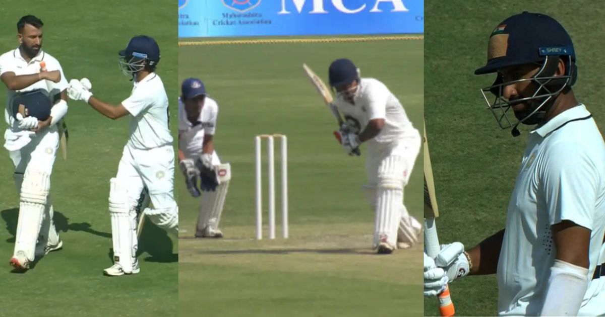 43 चौके-1 छक्का, Cheteshwar Pujara के बाद अब इस 25 साल के बल्लेबाज ने रणजी में मचाई तबाही, सिर्फ इतन...