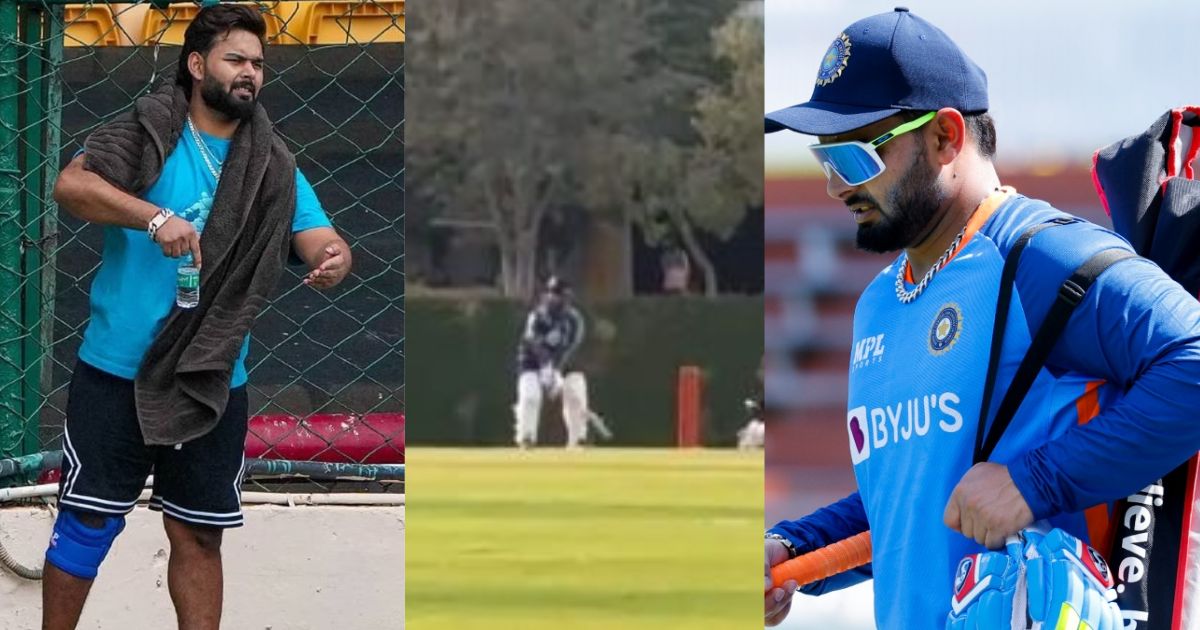 Rishabh Pant ने कर दिया वापसी का ऐलान, आगे बढ़कर 1 हाथ से जड़ दिया तूफ़ानी SIX, वायरल हुआ VIDEO
