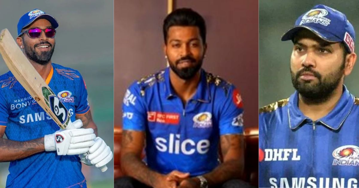 Mumbai Indians Canptain Hardik Pandya took a jibe at Rohit Sharma