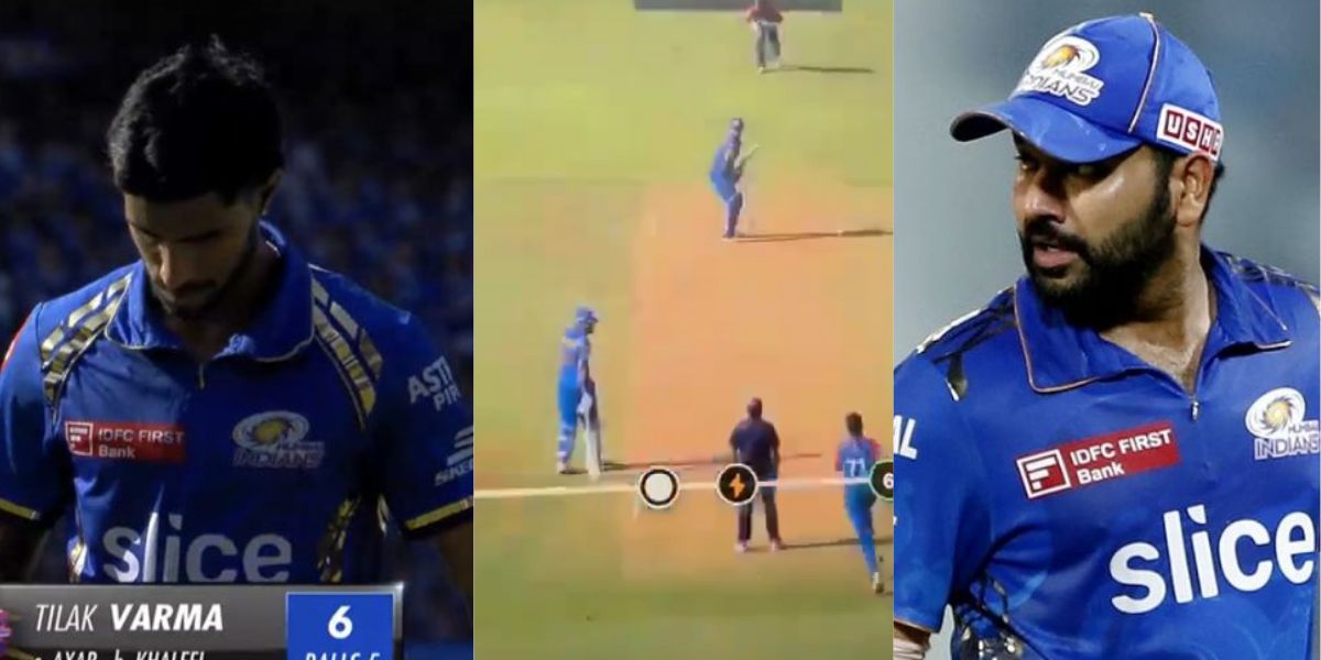 VIDEO: "ये साला CH$#@", तिलक वर्मा के आउट होने पर भड़के Rohit Sharma, ड्रेसिंग रूम से ही सुना दी गंदी...