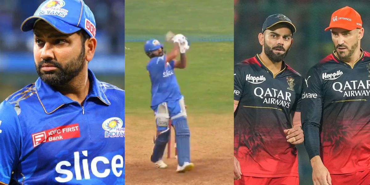 Rohit Sharma ने विराट कोहली की टीम को रौंदने के लिए की खास तैयारी, रौद्र रूप में की बल्लेबाजी, VIDEO...