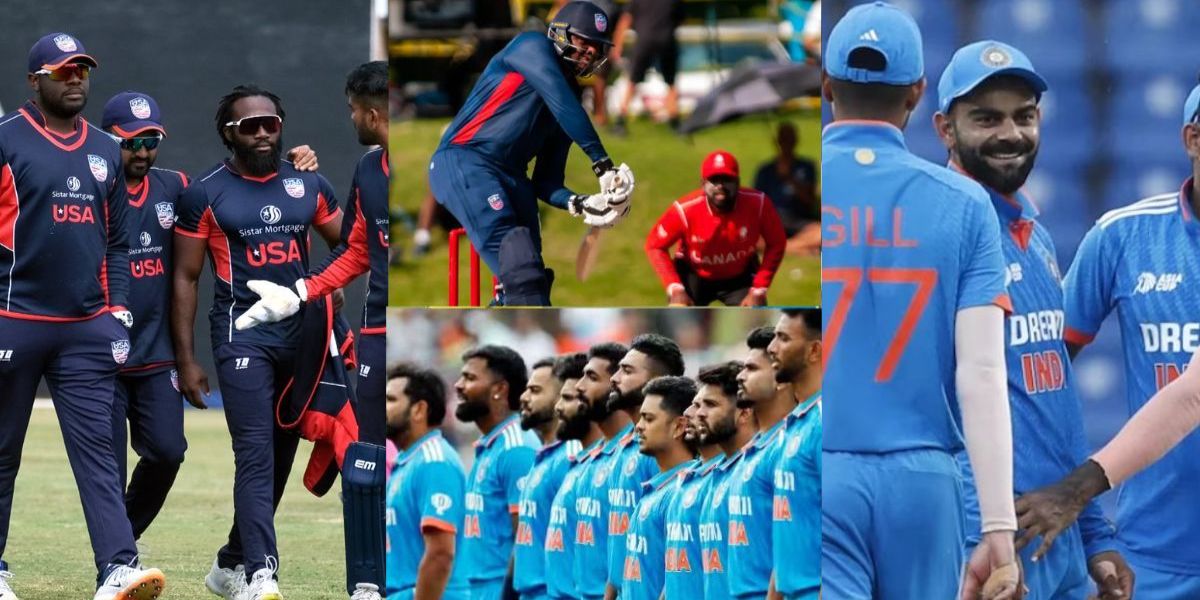 Indian player, nitish kumar ,USA VS CAN 5 th match