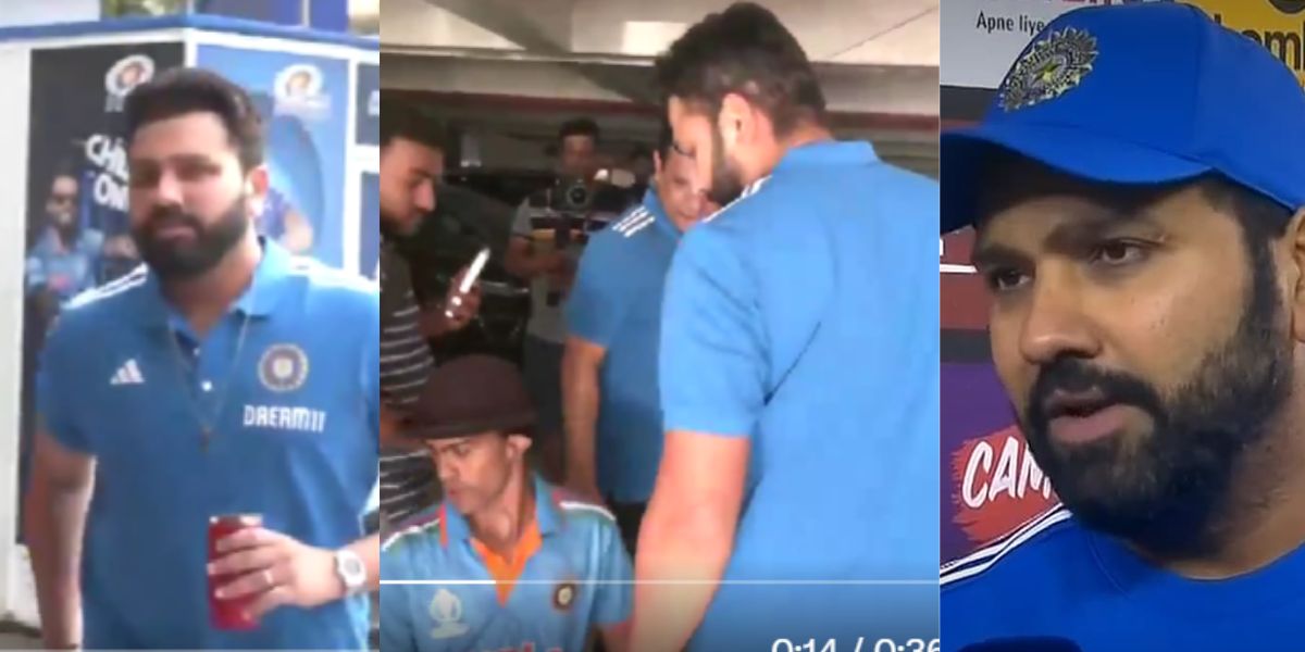 Rohit Sharma ने पेश की दरियादिली की मिसाल, भीड़ में से निकलकर अपने फैन के लिए किया ये खास काम, VIDEO...