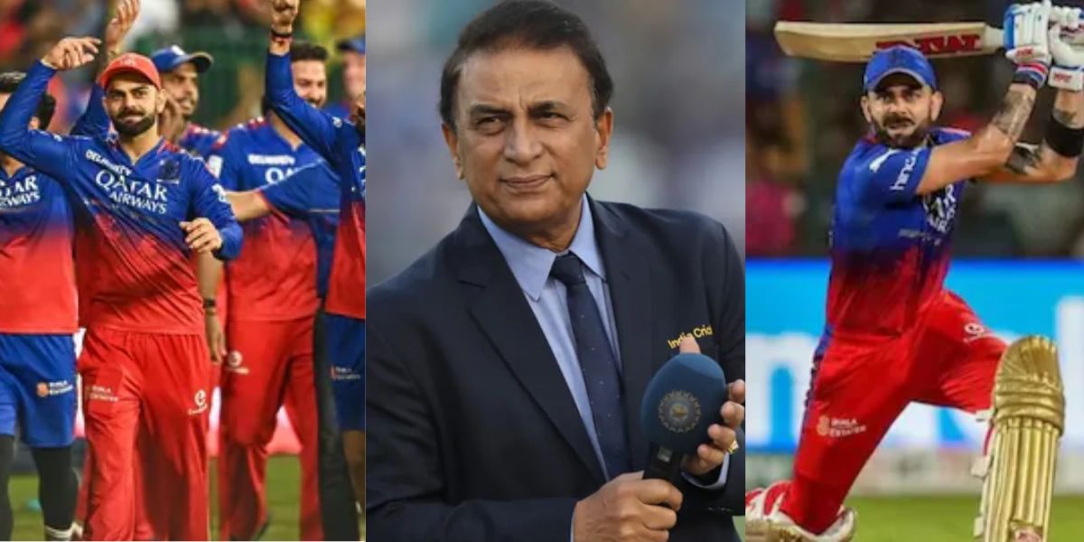 विराट कोहली के स्ट्राइकरेट पर बोलने वाले Sunil Gavaskar ने अब RCB पर दिया बयान, बोले - "उनकी जो टीम...