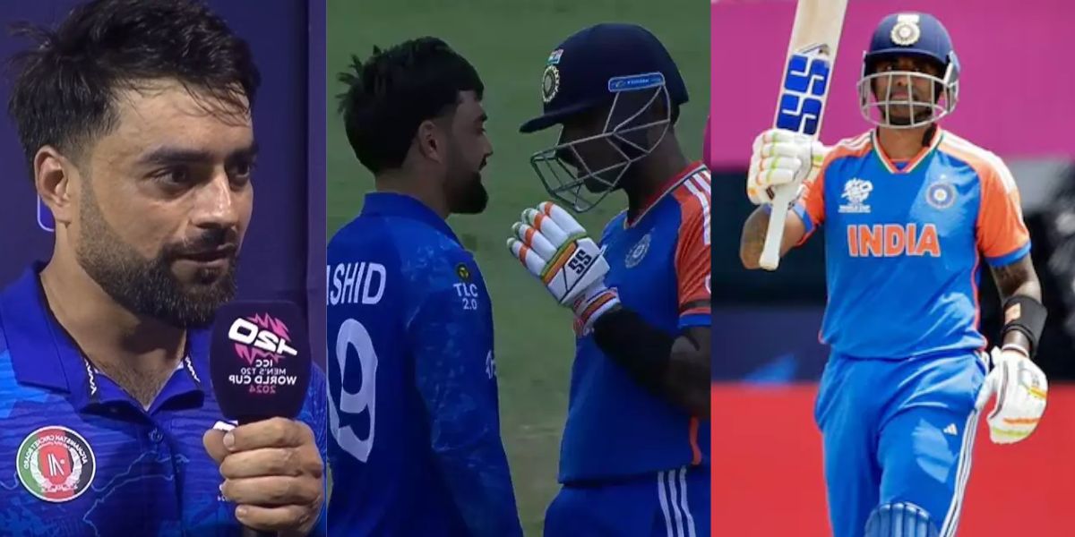 VIDEO: अपनी कुटाई देखकर रहम की भीख मांगने पहुंचे राशिद खान, Suryakumar Yadav के जवाब ने बंद की बोलती...