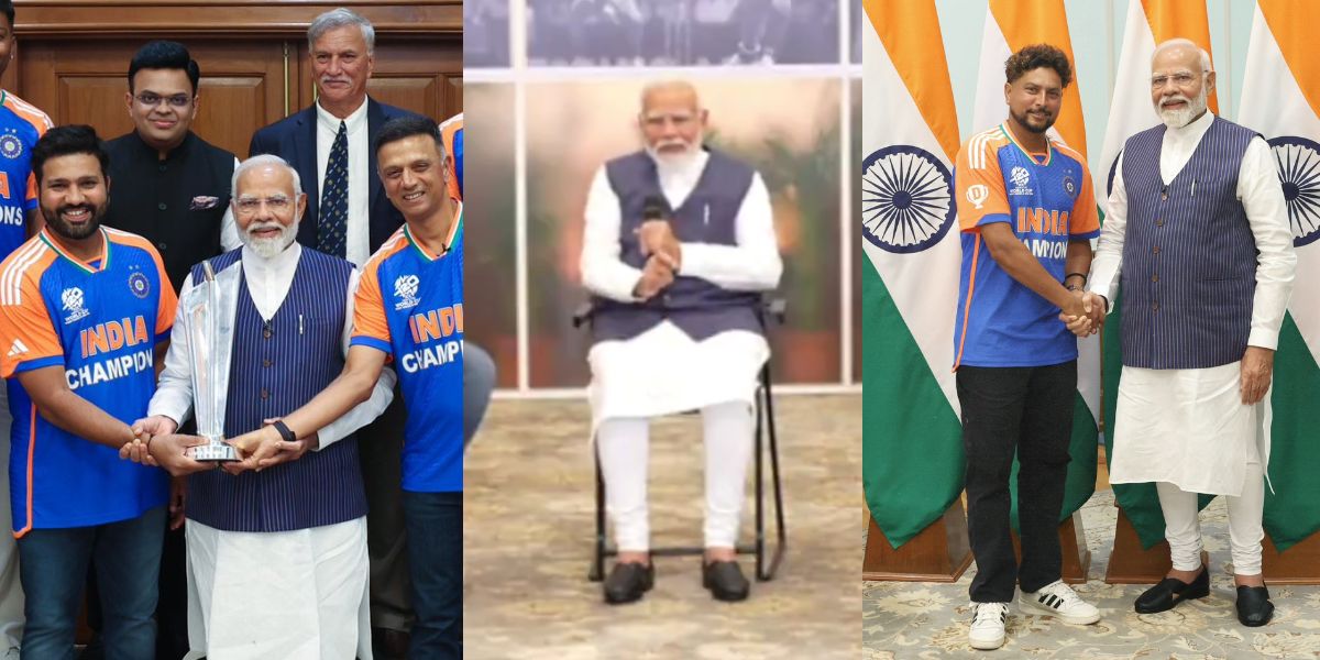 "मेरी नहीं मानी इसीलिए...", कुलदीप यादव ने पीएम मोदी से की Rohit Sharma की शिकायत, VIDEO वायरल