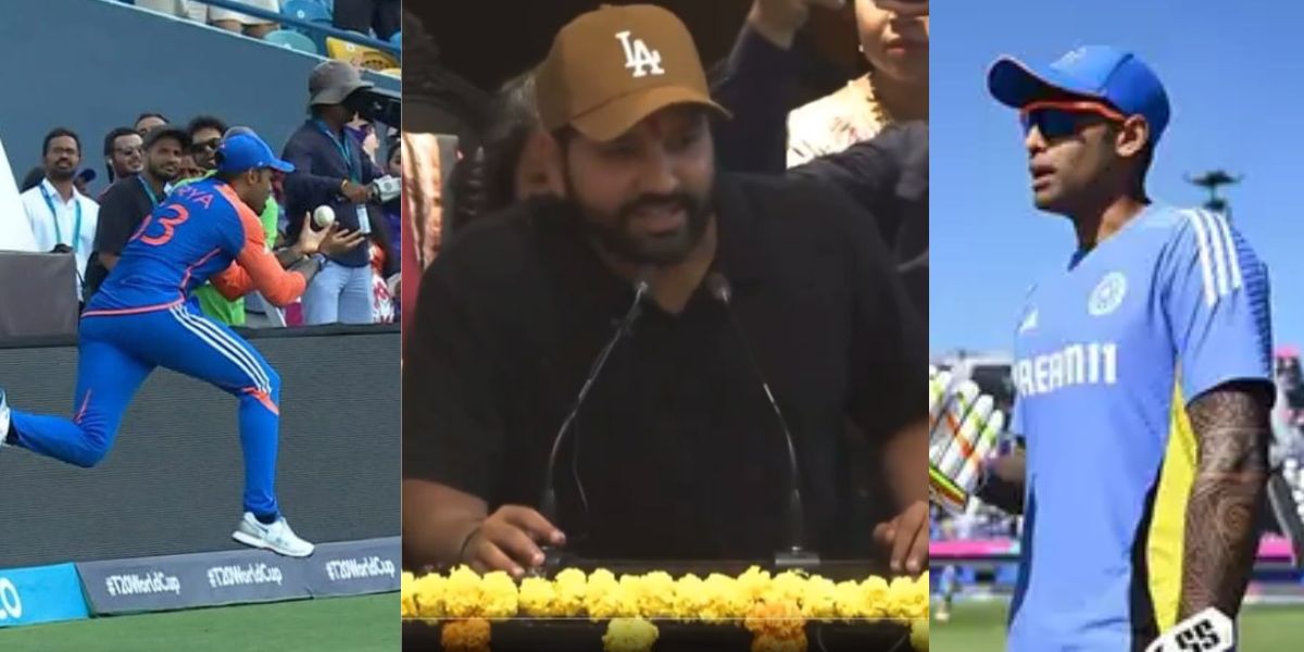 "अच्छा हुआ पकड़ लिया नहीं तो...", Rohit Sharma ने सरेआम सूर्यकुमार यादव को दी धमकी, बताया अगर कैच छू...
