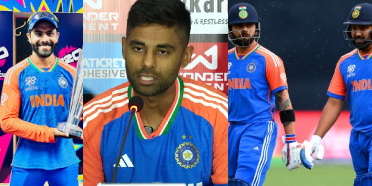 Suryakumar Yadav , Virat Kohli , Rohit Sharma, Ravindra Jadeja