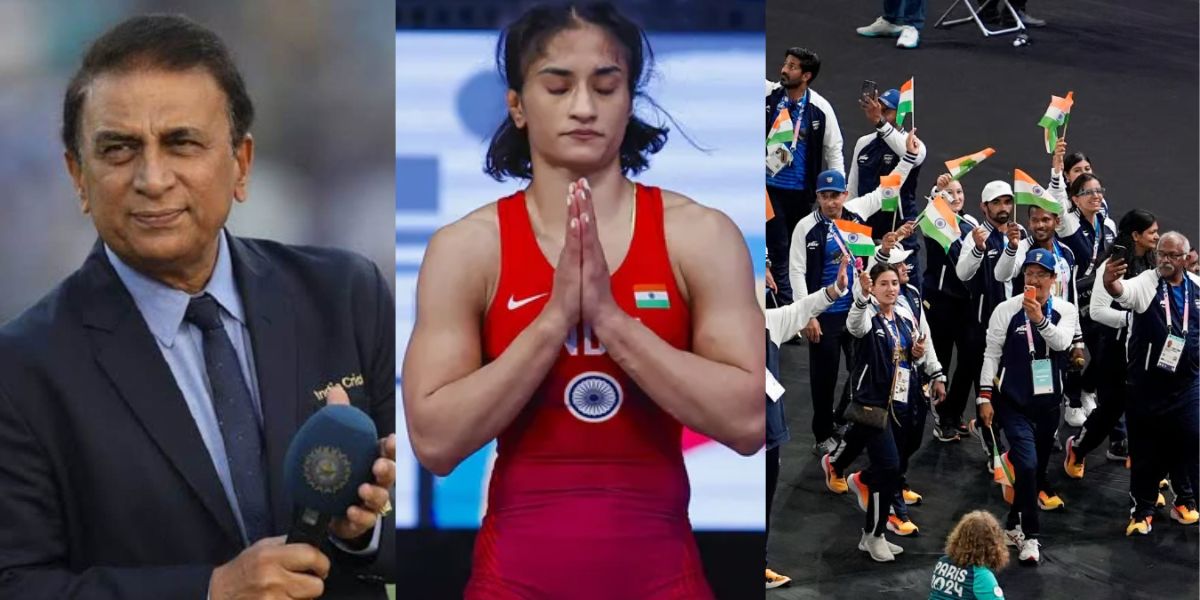 Sunil Gavaskar furious over not a single Indian athlete winning gold in Paris Olympics gave a shocki...