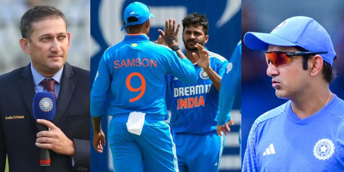 ajit agarkar , sanju samson, team india , ishan kishan