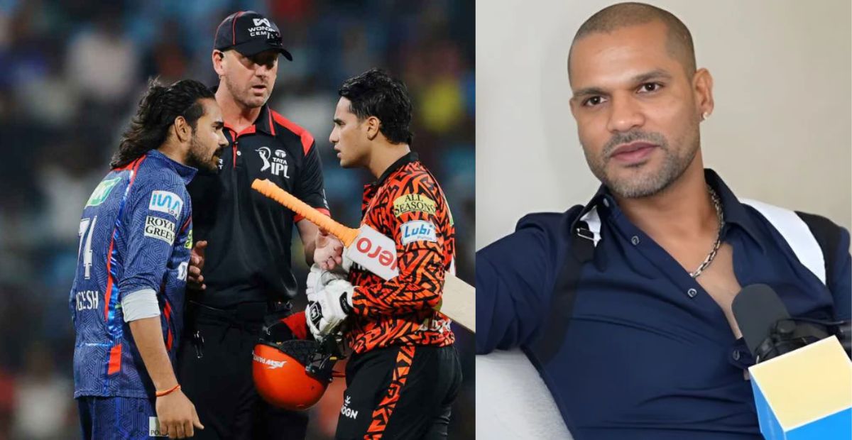 Shikhar Dhawan, Digvesh Rathi , Sunrisers Hyderabad, Lucknow Supergiants