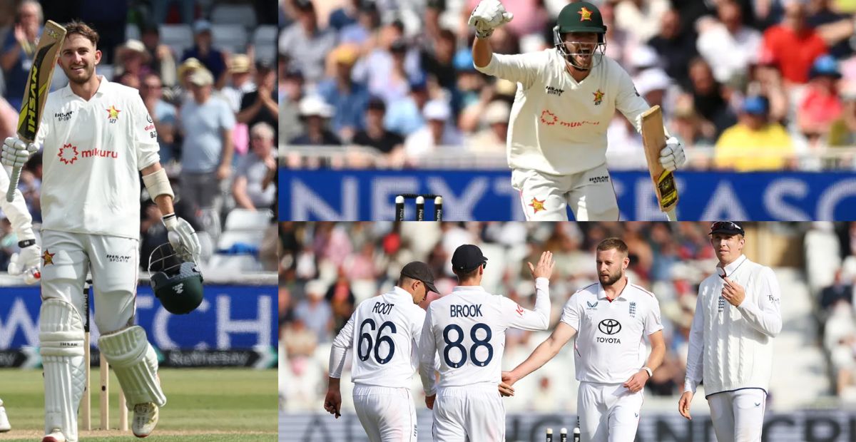 Brian Bennett , england cricket team  ,ENG vs ZIM