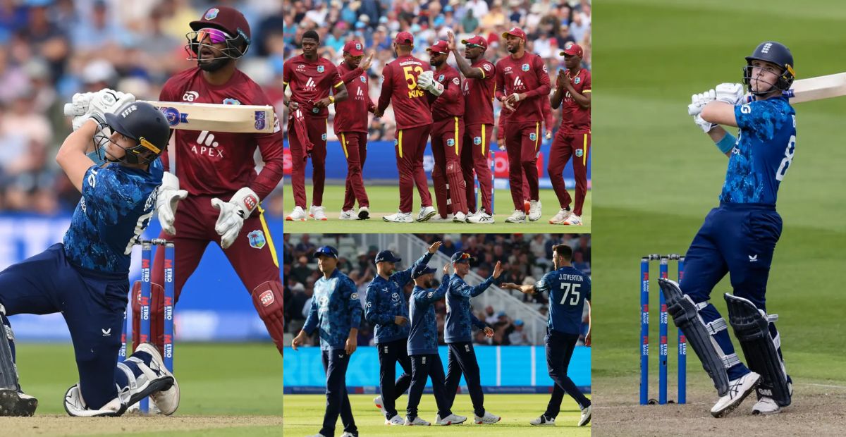 england cricket team , west indies cricket team , eng vs wi   ,  ENG vs WI1st ODI , Harry Brook,  Jacob Bethell , west indies tour of england