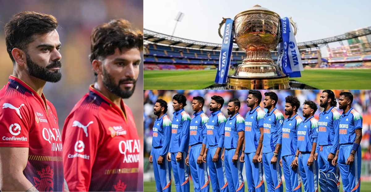 Rajat Patidar , , Anil Kumble, Daniel Victory, Virat Kohli, IPL 2025,