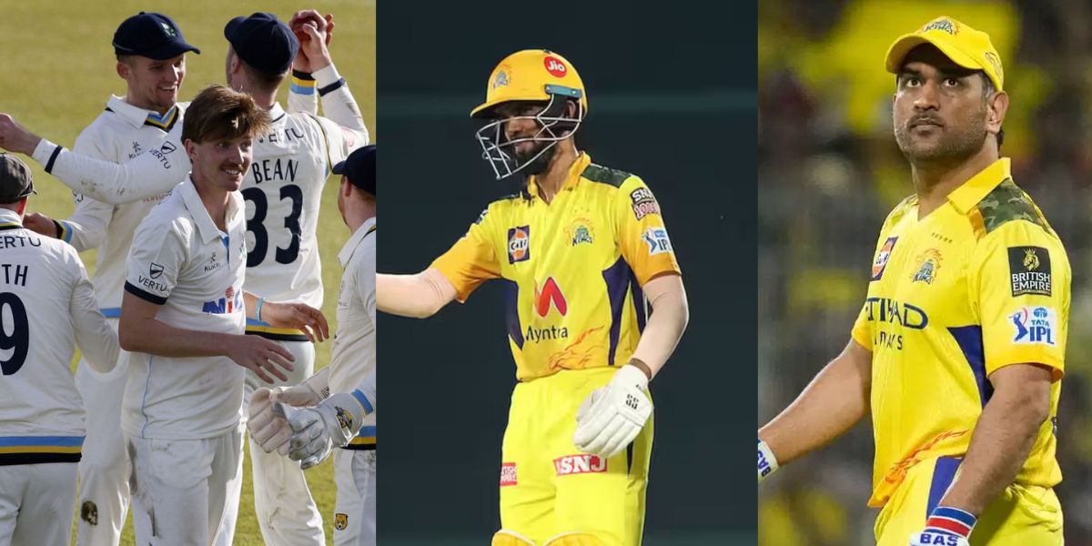 MS Dhoni , ruturaj gaikwad ,  yorkshire ,   team india , ind vs eng , india vs england ,