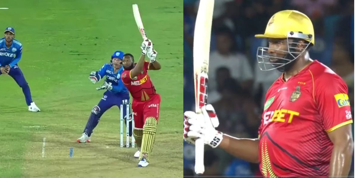 37 की उम्र में Kieron Pollard का गदर, सिर्फ इतनी गेंदों में कूटे 52 रन, 1 ओवर में जड़े 4 छक्के