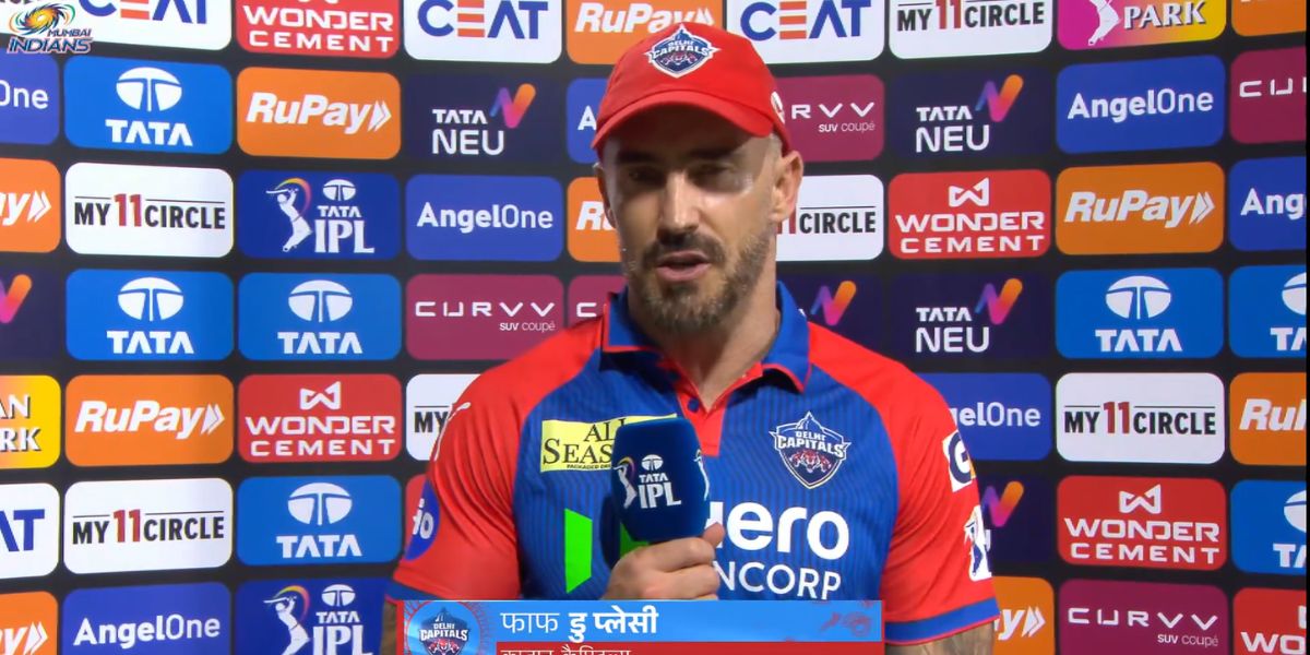 मुंबई से मिली हार पर Faf du Plessis ने चोड़ी चुप्पी मुंबई से मिली हार पर Faf du Plessis ने चोड़ी चुप्पी