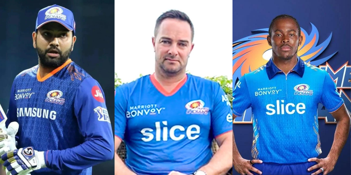 IPL में MI के लिए नहीं खेलेंगे रोहत शर्मा और जोफ्रा आर्चर, कोच मार्क बाउचर ने मैच से पहले दिया बड़ा...