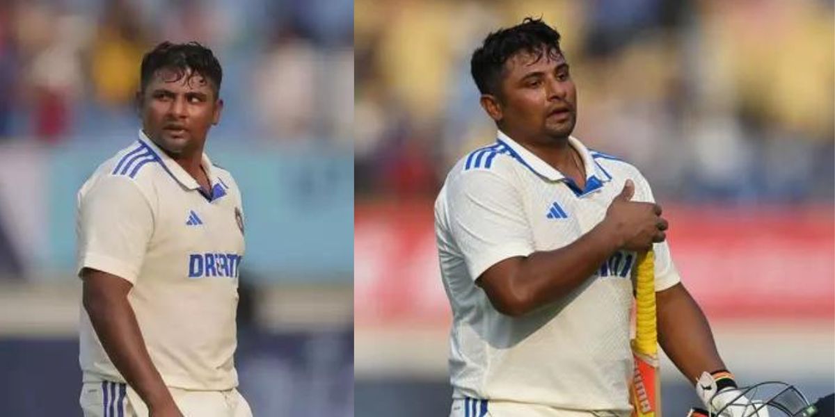बड़ी खबर: Sarfaraz Khan दूसरे टेस्ट मैच से अचानक हुए बाहर, BCCI ने इस वजह से लिया बड़ा फैसला बड़ी खबर: Sarfaraz Khan दूसरे टेस्ट मैच से अचानक हुए बाहर, BCCI ने इस वजह से लिया बड़ा फैसला