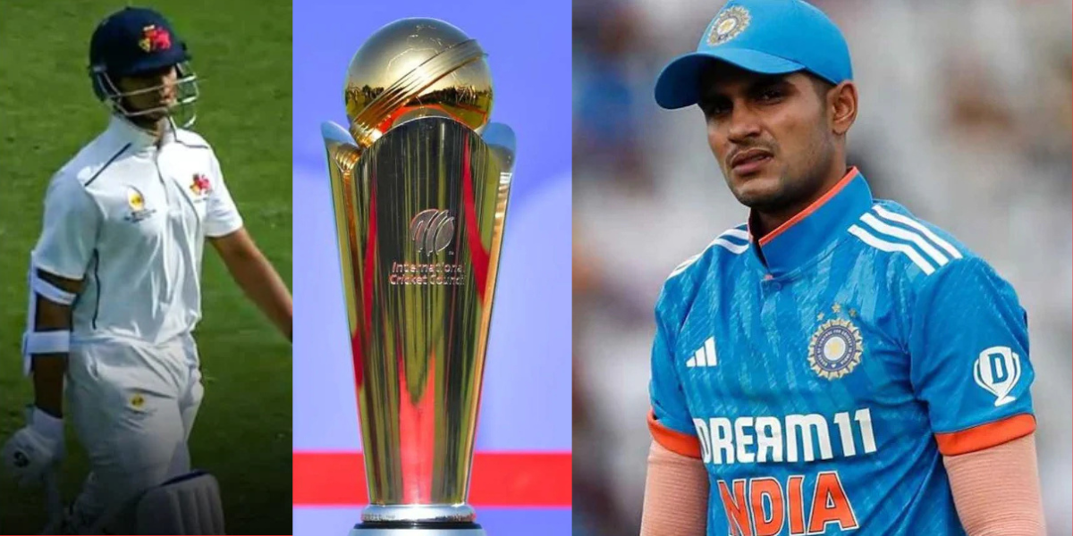 before Champions Trophy 2025 something happened with Shubman Gill in Ranji trophy 2024-25 which not...