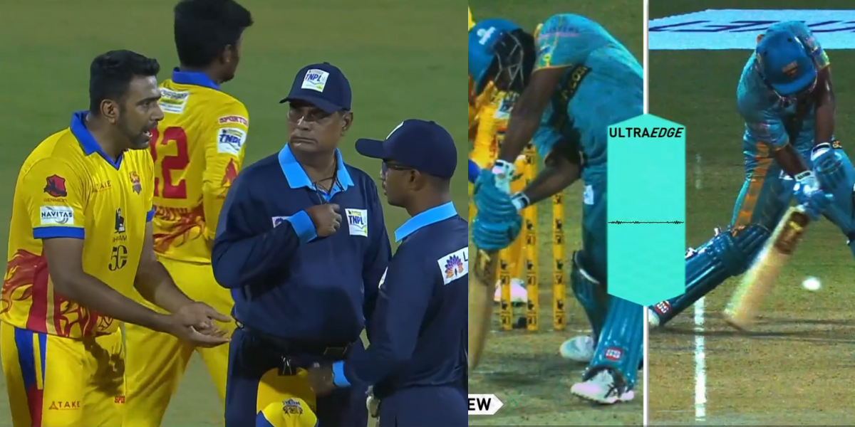 VIDEO R Ashwin made fun of DRS in TNPL, took review 2 times in 1 ball