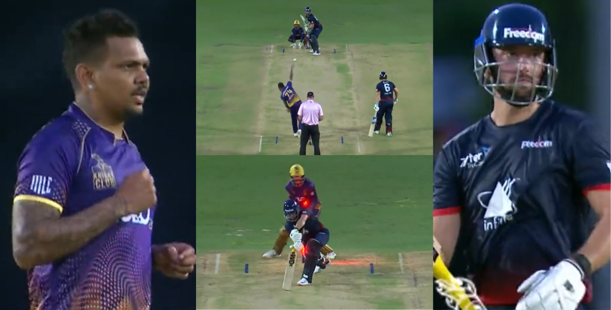 VIDEO Sunil Narine bowled Matthew Short on magic ball in MLC 2023