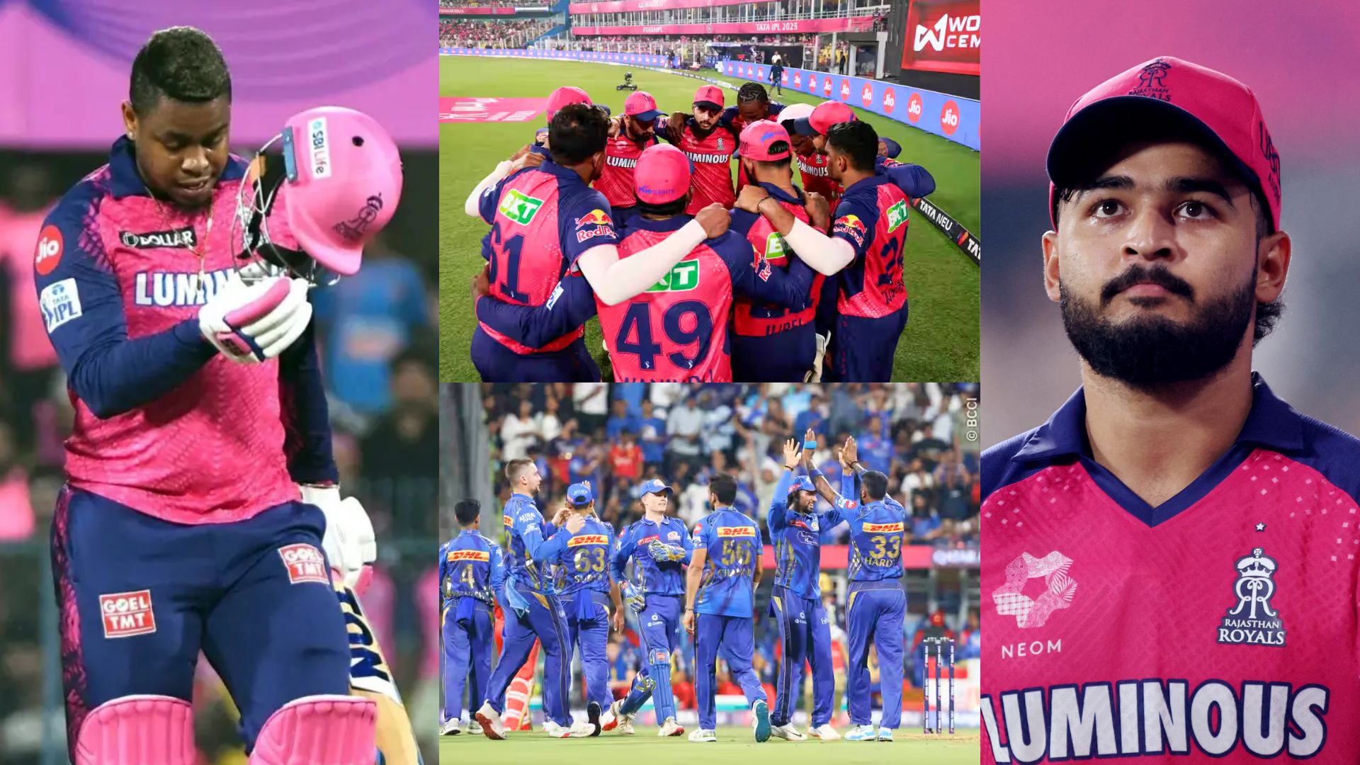 मुबई के खिलाफ रियान पराग ने चला मास्टर स्ट्रोक, शिमरोन हेटमायर की छुट्टी तो इस धाकड़ बल्लेबाज  को Pl...