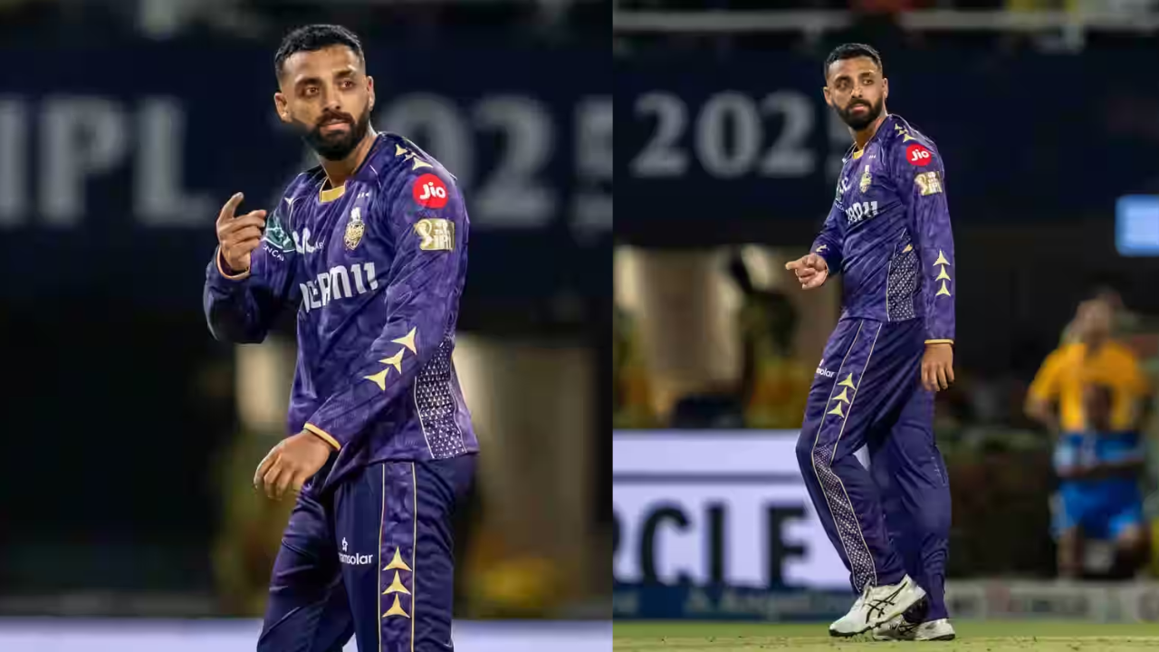 Varun Chakravarthy Gets A Fine 25 Match Fess And One Demerit Point Vs Csk Ipl 2025 1 Varun Chakravarthy Gets A Fine 25 Match Fess And One Demerit Point Vs Csk Ipl 2025 1