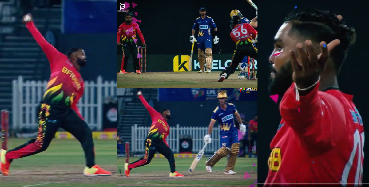 Video 3 days after retirement wanindu hasaranga took 6 wickets against jaffna kings in lpl 2023