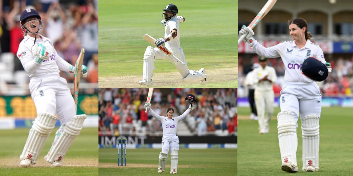 Video England cricketer Tammy Beaumont scored a double century against Australia in Ashes 2023