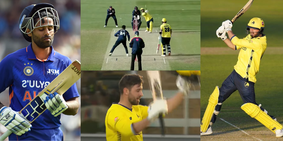 Video James Vince smashed century in 45 balls faster than suryakumar yadav
