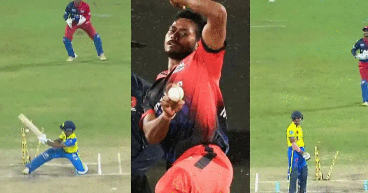 Video Manoj Yadav took five wicket in mpl 2023