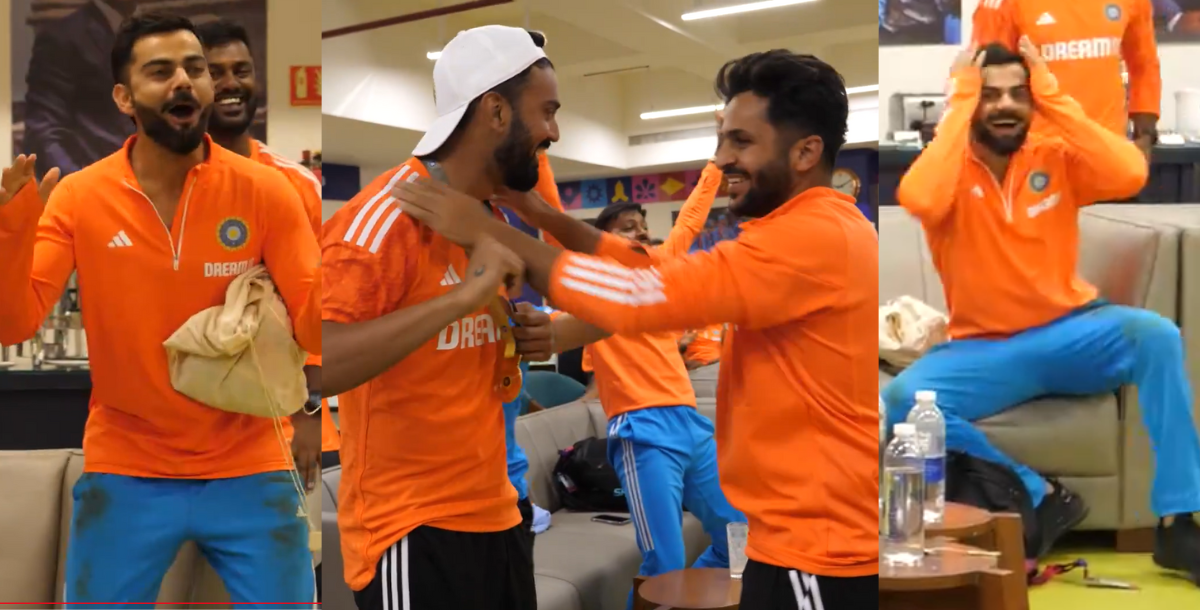 Video Not rohit sharma rahul dravid gave fielder of the match award kl rahul in ind vs pak match