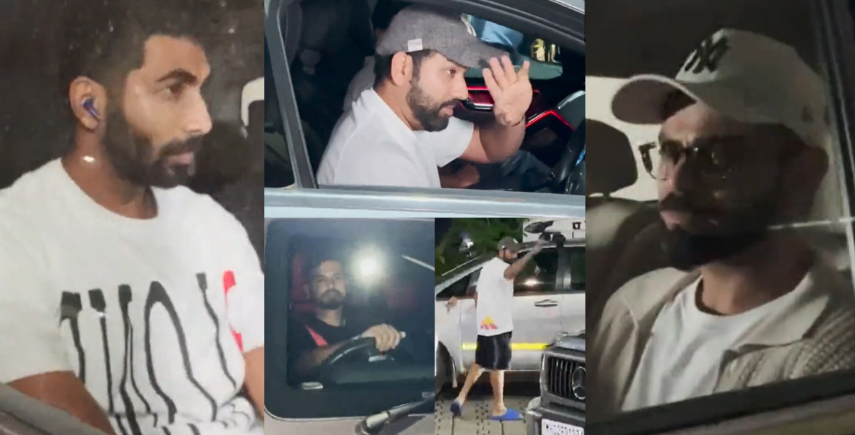 Video Team India reached India overnight after winning the Asia Cup 2023 Rohit Sharma performed Bhan...