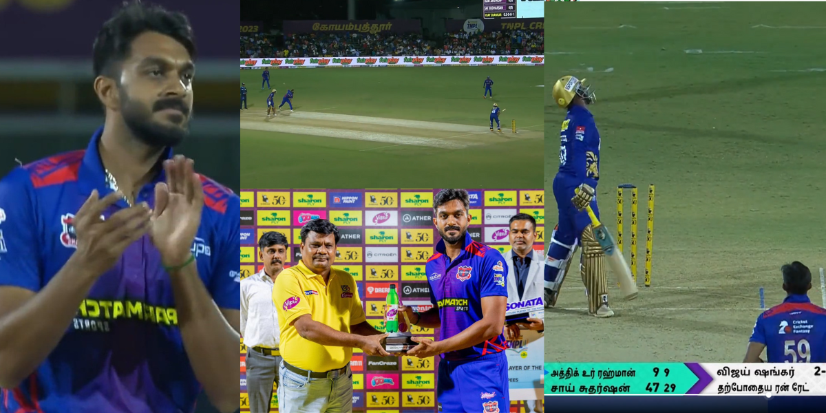 Video Vijay Shankar took 3 wickets against Lyca Kovai Kings while bowling in TNPL 2023