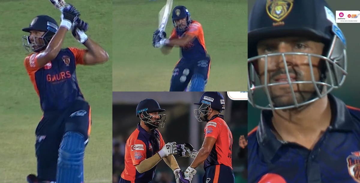 Video dhruv jurel hit 85 runs at 49 balls in up t20 league